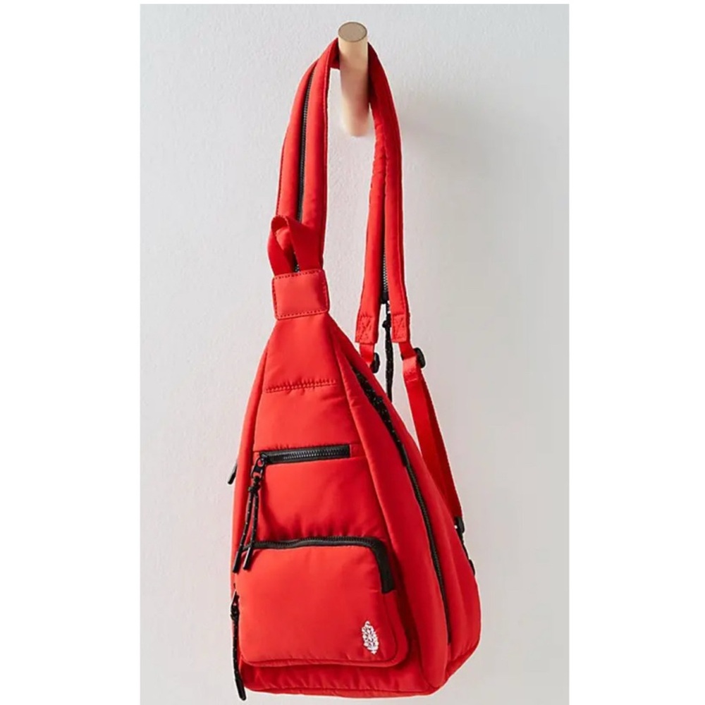 FP Movement by Free People Vibrant Red Sling Crossbody Bag